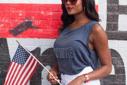 4th of July Outfit // Shades of Pinck