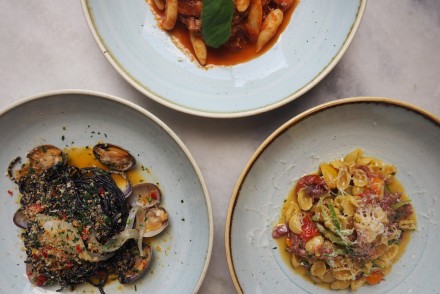 Cafe Spiaggia Chicago // Shades of Pinck