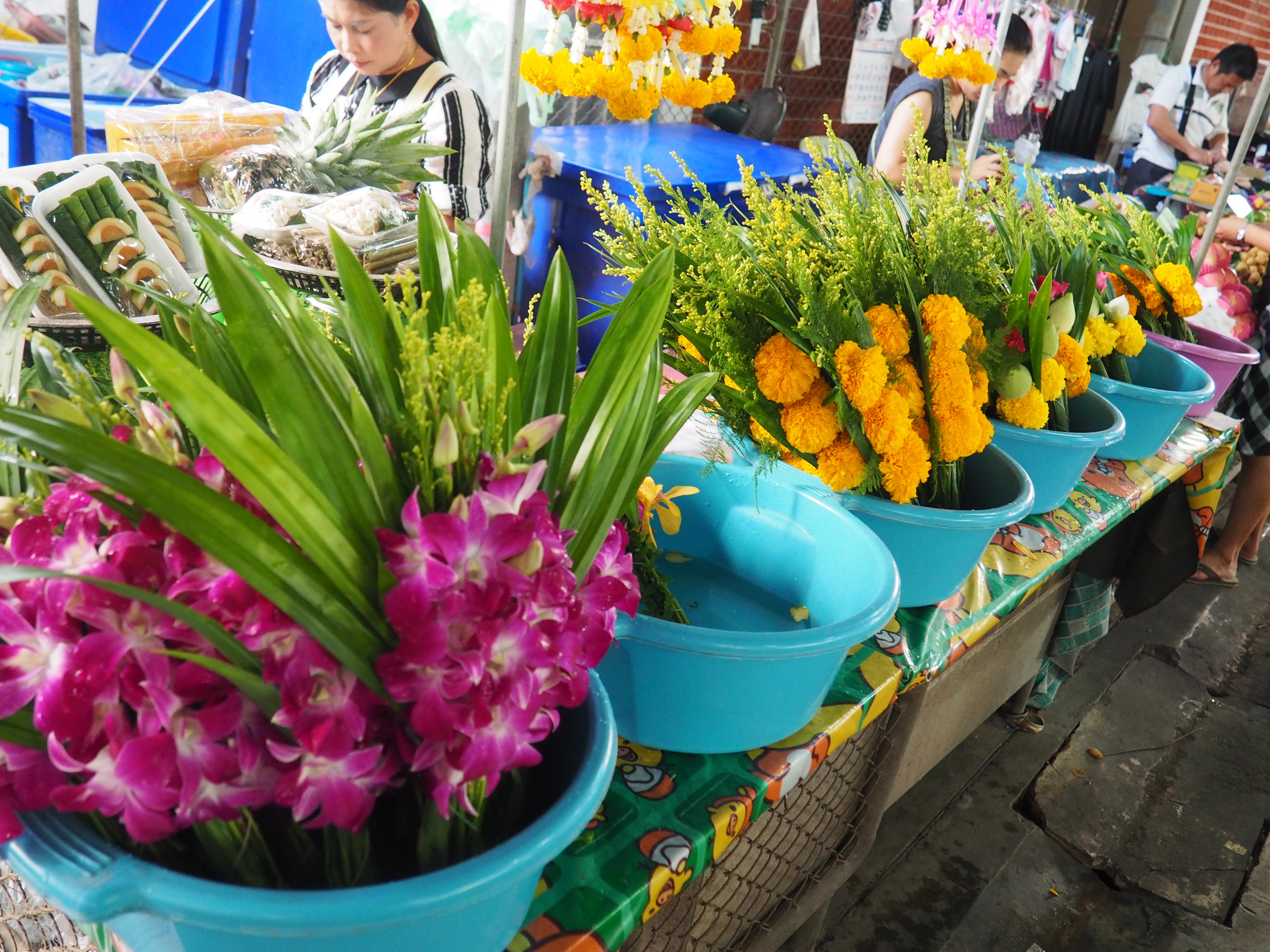 Thailand's Maeklong Railway Market: a market on an active railway travel | Shades of Pinck