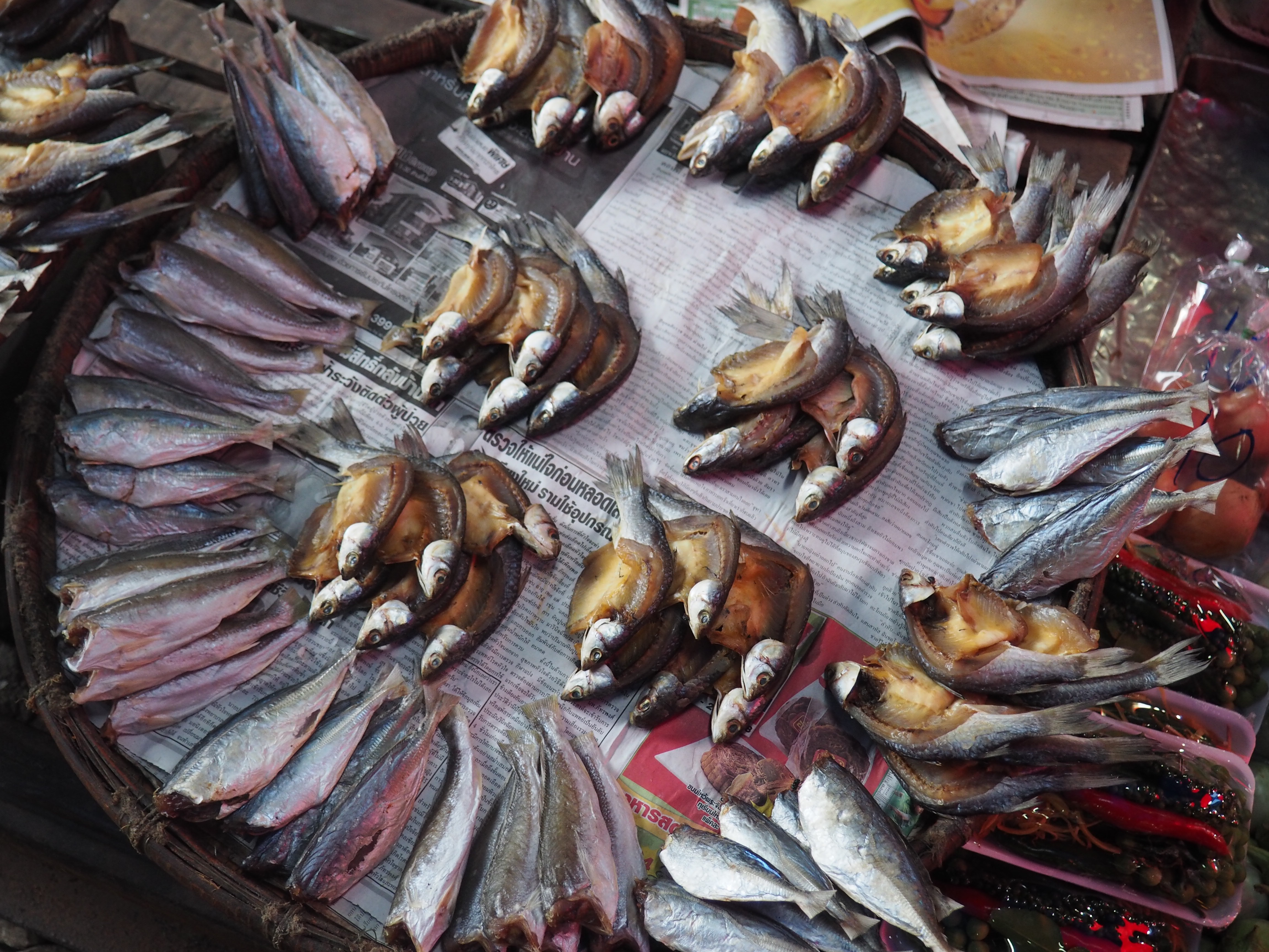 Thailand's Maeklong Railway Market: a market on an active railway travel | Shades of Pinck