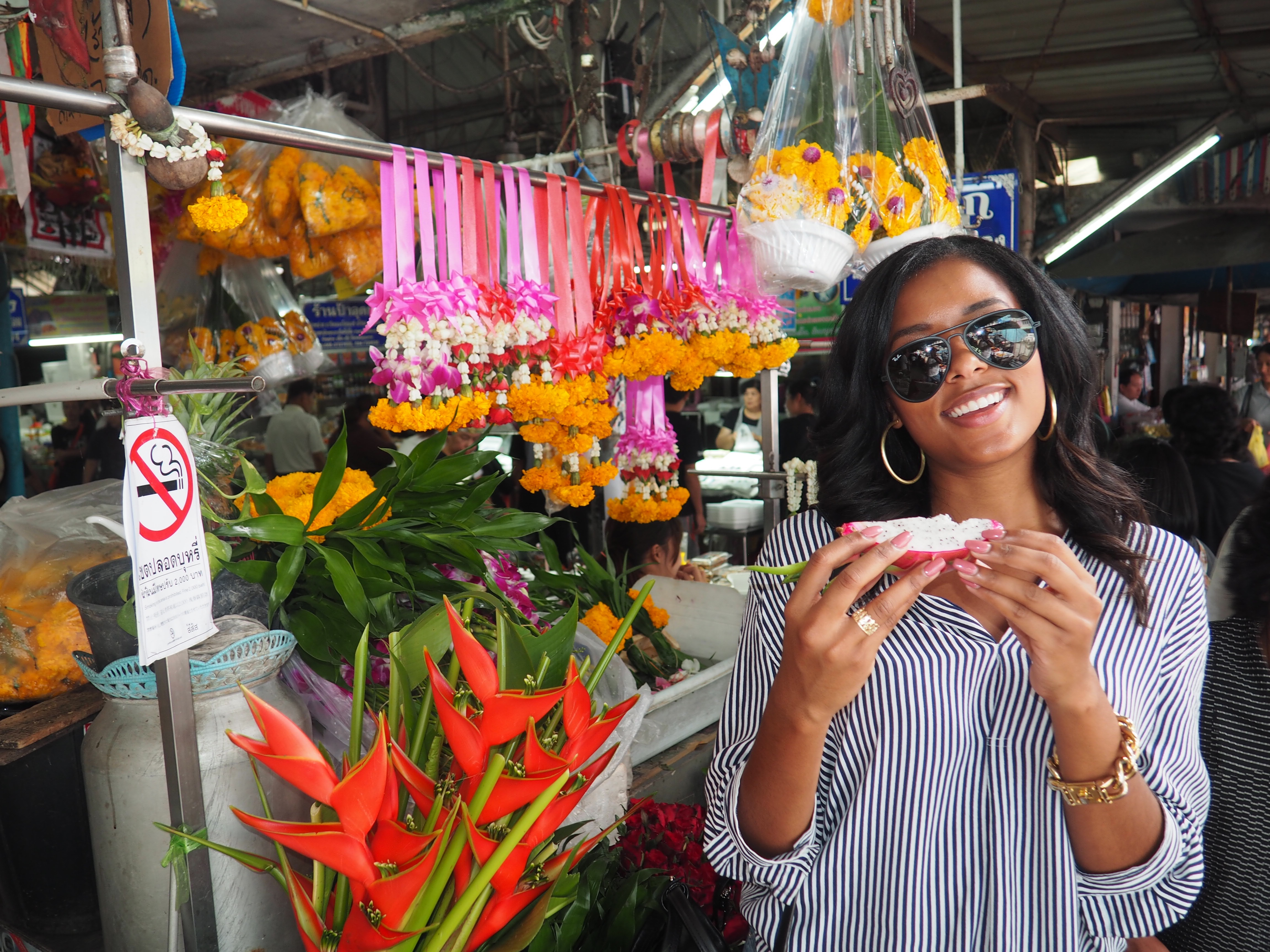 Thailand's Maeklong Railway Market: a market on an active railway travel | Shades of Pinck