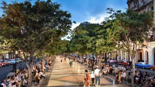 Chanel runway in Havana (pic credit: cnn.com)