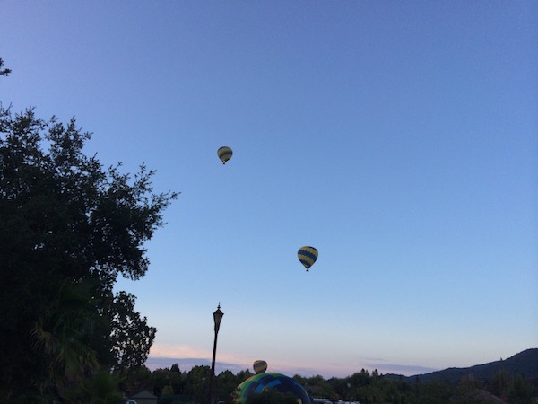 Napa Valley Hot Air Balloon Experience // Shades of Pinck