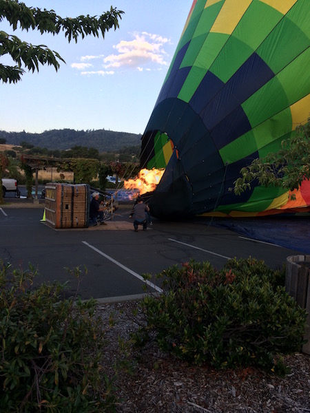 Napa Valley Hot Air Balloon Experience // Shades of Pinck