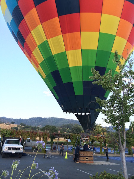 Napa Valley Hot Air Balloon Experience // Shades of Pinck