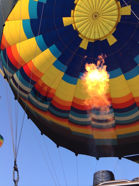 Napa Valley Hot Air Balloon Experience // Shades of Pinck