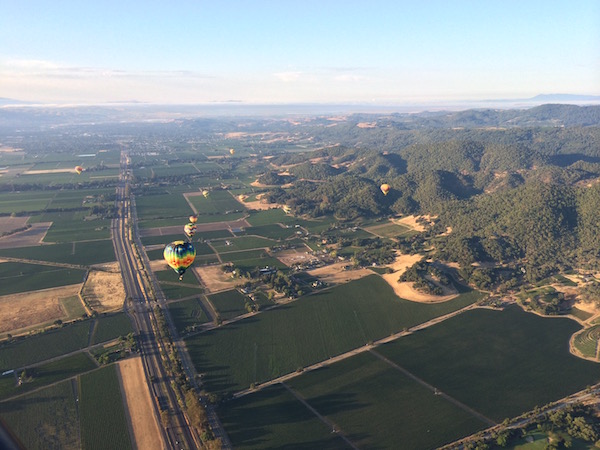 Napa Valley Hot Air Balloon Experience // Shades of Pinck