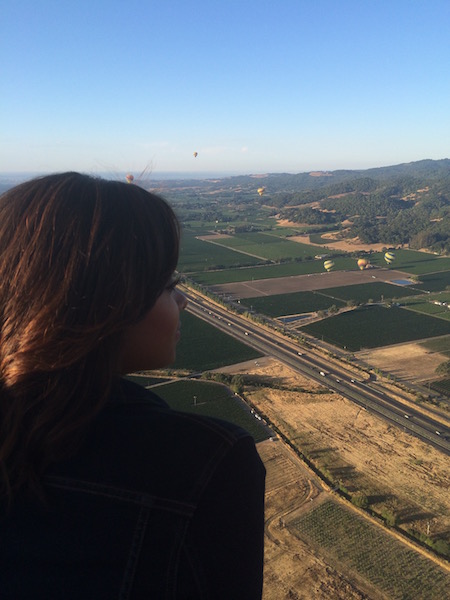 Napa Valley Hot Air Balloon Experience // Shades of Pinck