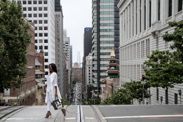 San Francisco street style // Shades of Pinck