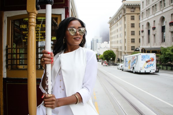 San Francisco cable car // Shades of Pinck