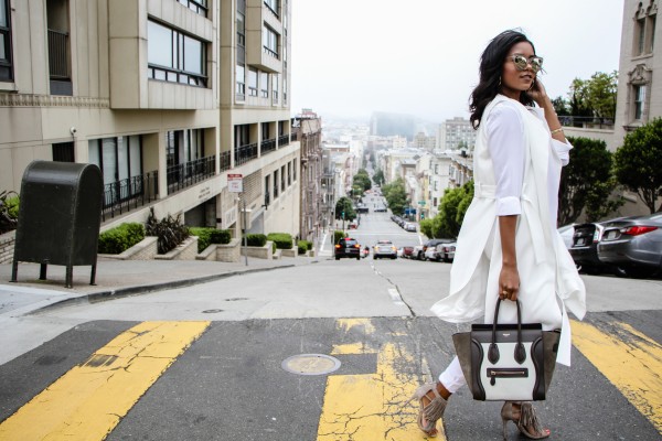 San Francisco street style // Shades of Pinck