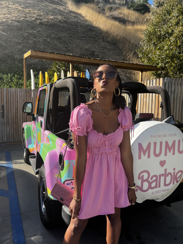 Weekend w/ Malibu Barbie + Show Me Your Mumu - Shades of Pinck